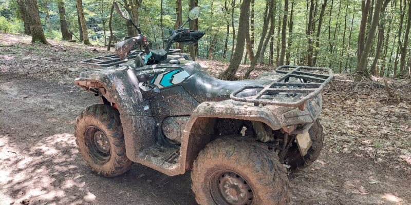 Quad Rides Through Hills and Forests in Uileacu de Criş