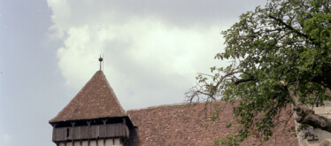 Fortified church Copsa mare in Copsa Mare