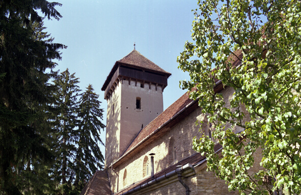 Churchcastle in Malancrav in Malancrav