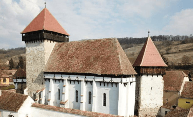 Churchcastle in Stejărişu in Stejărişu