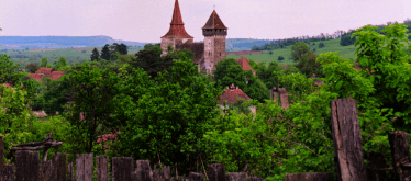 Fortified church in Movile in Movile