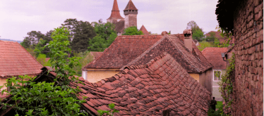 Fortified church in Movile in Movile