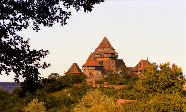 Churchcastle in Viscri in Viscri