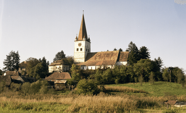 Fortified church Cincu in Cincu