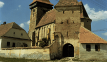 Fortified church in Băgaciu in Bagaciu