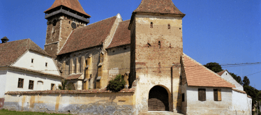 Fortified church in Băgaciu in Bagaciu