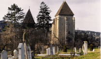 Fortified church in Bazna in Bazna