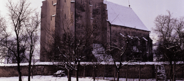 Fortified church in Bazna in Bazna