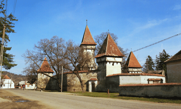 Fortified church in Cincsor in Cincsor