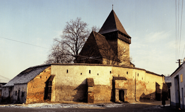 Axente Sever Fortified Church in Axente Sever