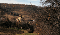 Axente Sever Fortified Church in Axente Sever