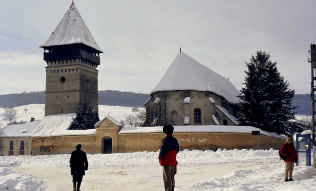 Fortified church Seleuș in Seleus