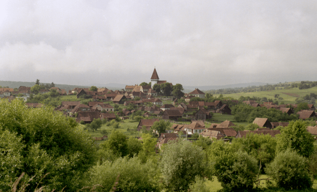 Fortified Church Şomartin in Şomartin