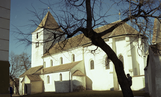 Fortified Church Gușterița in Guşteriţa