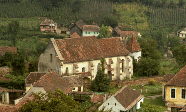 Fortified Church Moardăș in Moardăş
