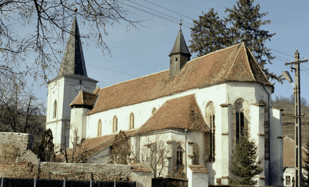 Church in Richiş in Richiş