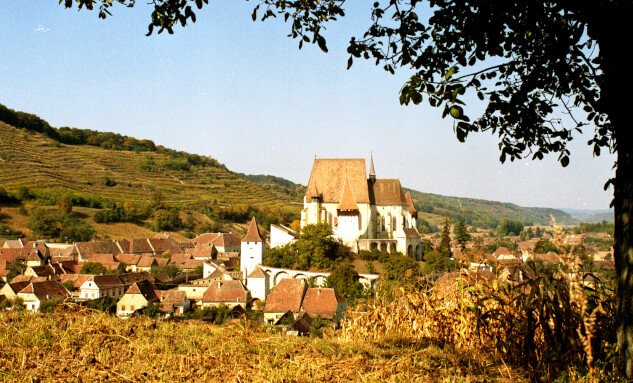 Churchcastle in Biertan in Biertan