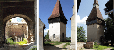 Churchcastle in Biertan in Biertan