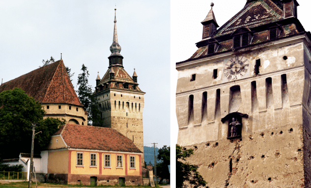 Fortified Church Saschiz in Saschiz