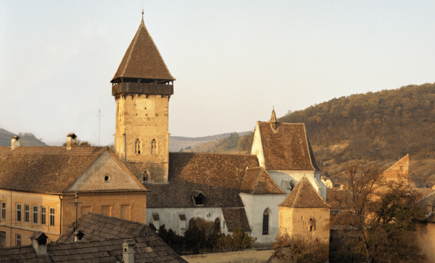 Fortified Church Aţel in Ațel