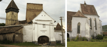 Fortified Church Aţel in Ațel