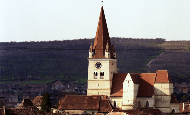Fortified Church Cisnădie in Cisnădie