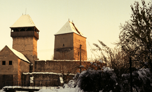 Fortified Church Câlnic in Câlnic