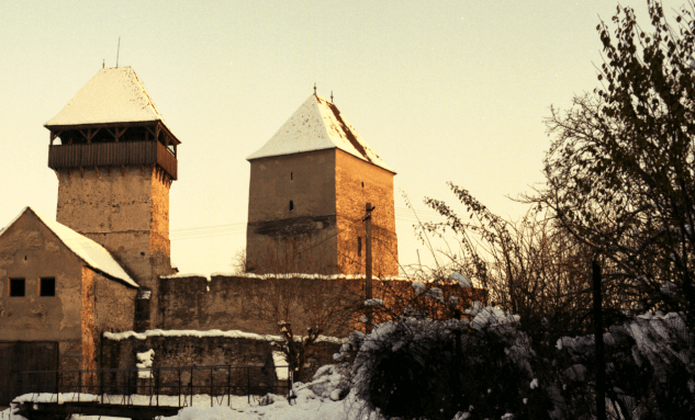 The Counts' Castle of Câlnic in Câlnic