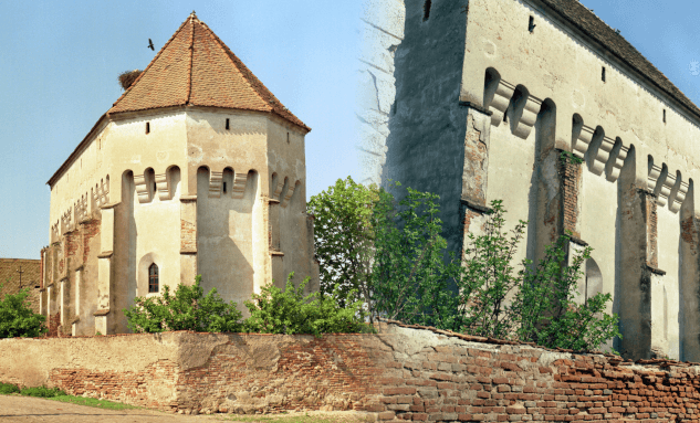 Fortified Church Boz in Boz