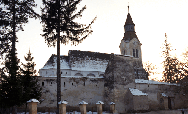 Fortified Church Buneşti in Buneşti