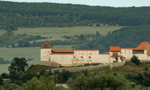 Teutonic Order Castle Feldioara in Feldioara