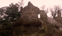 Teutonic Order Castle Feldioara in Feldioara
