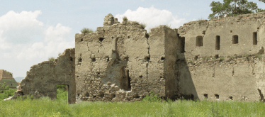 Teutonic Order Castle Feldioara in Feldioara