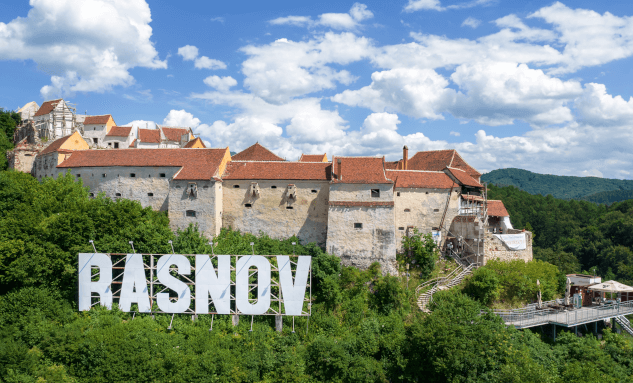 Castle Râșnov in Râsnov