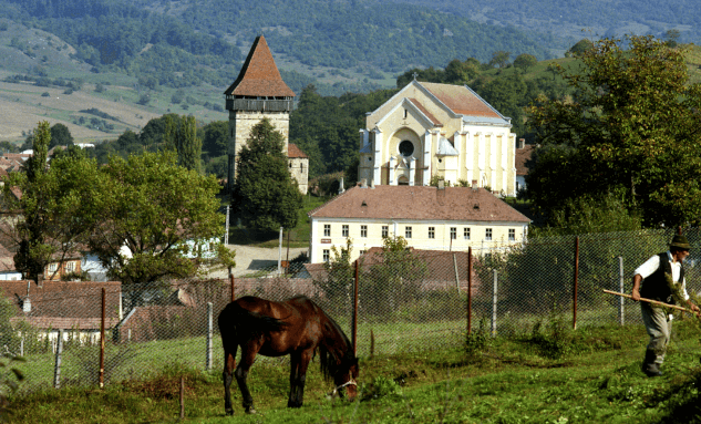 Fortified Church Dumitra in Dumitra