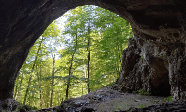 Cioclovina Cave in Cioclovina