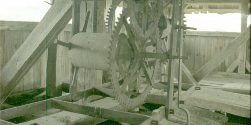 Die Glocken in der Kirchenburg in Seligstadt.