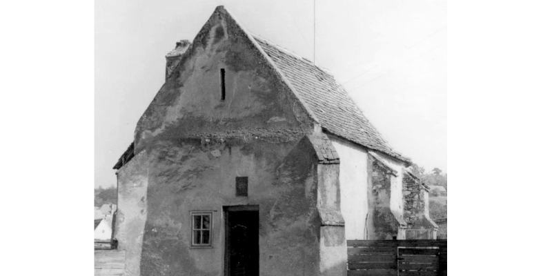 The chapell from the fortified church in Gutsteri?a, Transylvania