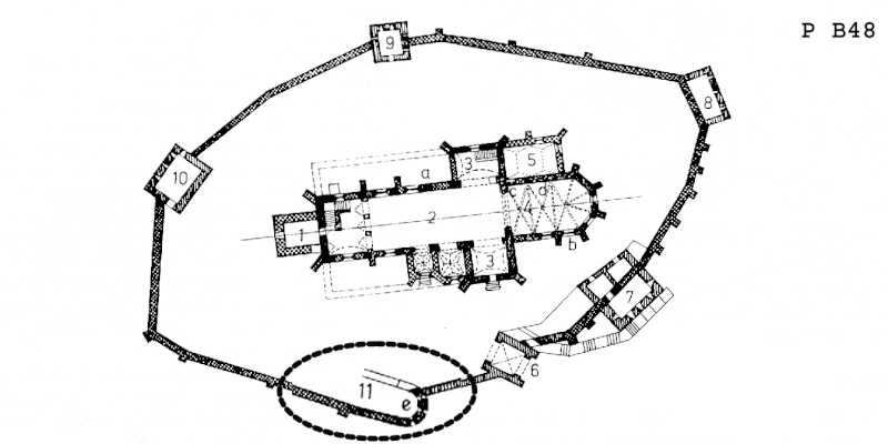 Die Kapelle der Kirchenburg in Scharosch / Saros pe Târnave in Siebenbuergen