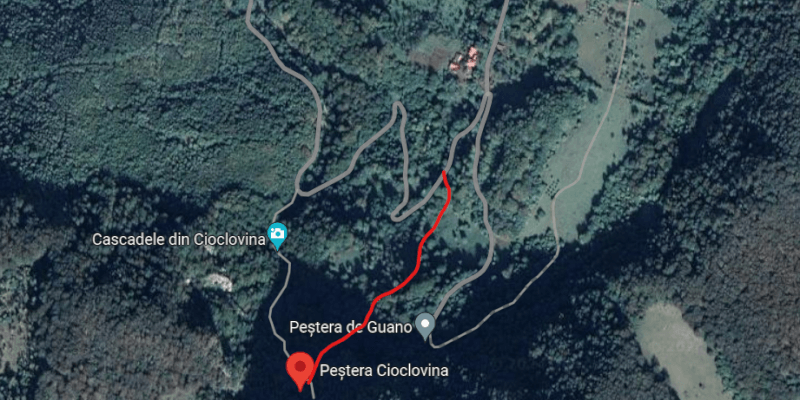 Wie man zur Höhle Cioclovina kommt