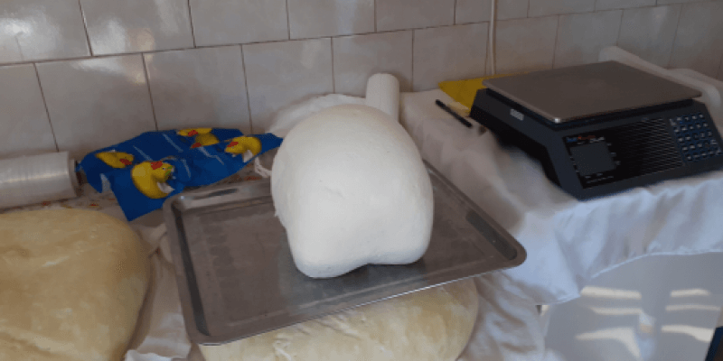 Sheep cream cheese in Ruja