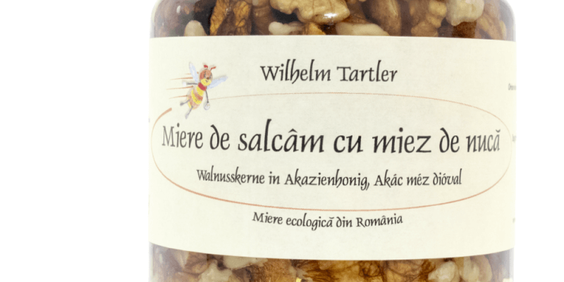 Agramonia Fresh Food Acacia Honey With Walnut Kernel 