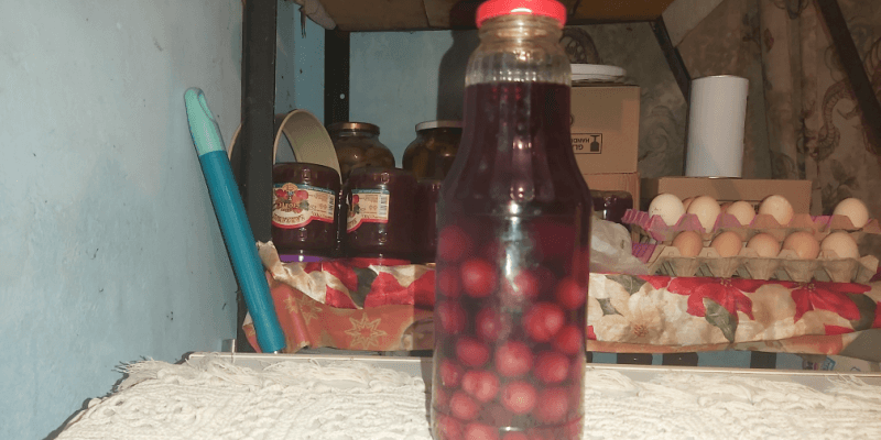 Cherry and Quince Compote in Daia