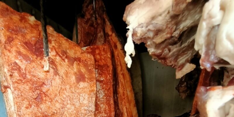 Pig Bacon in Nou Săsesc (Sighișoara)