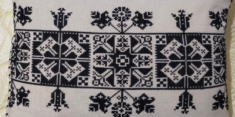 Traditional embroidery in Şelimbăr