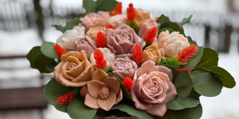 Discover handmade floral arrangements in Poşaga