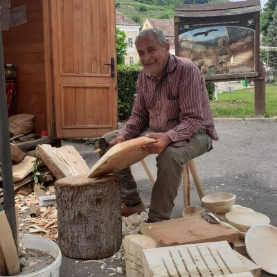 Dragan Ioan farmer in Birthälm