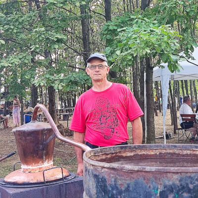 Ioniță Pițoiu farmer in Starchiojd